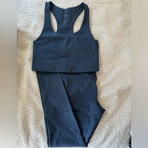 Girlfriend Collective Navy Set